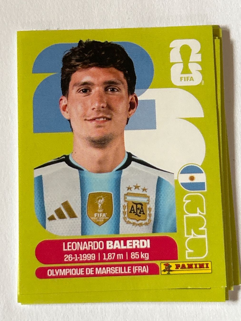 Panini Carte collezionabili: Panini WM 2026 Sticker - Balerdi ARG 7 – Nuovo (secondo la descrizione) da Troistorrents venduto da sim_d75d