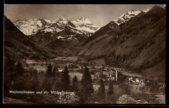 Cartes postales: Wolfenschiessen, Blick auf den Ort mit W – D'occasion à Berlin par bartko-reher