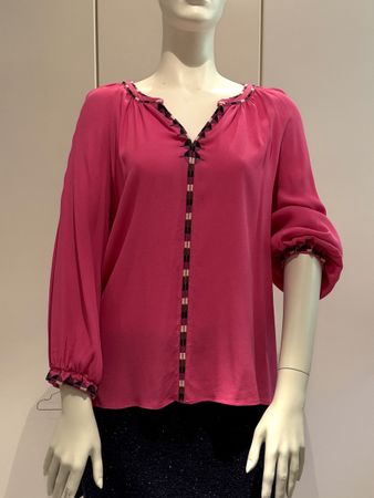 Resplendissante blouse fuchsia Ba@sh.  40