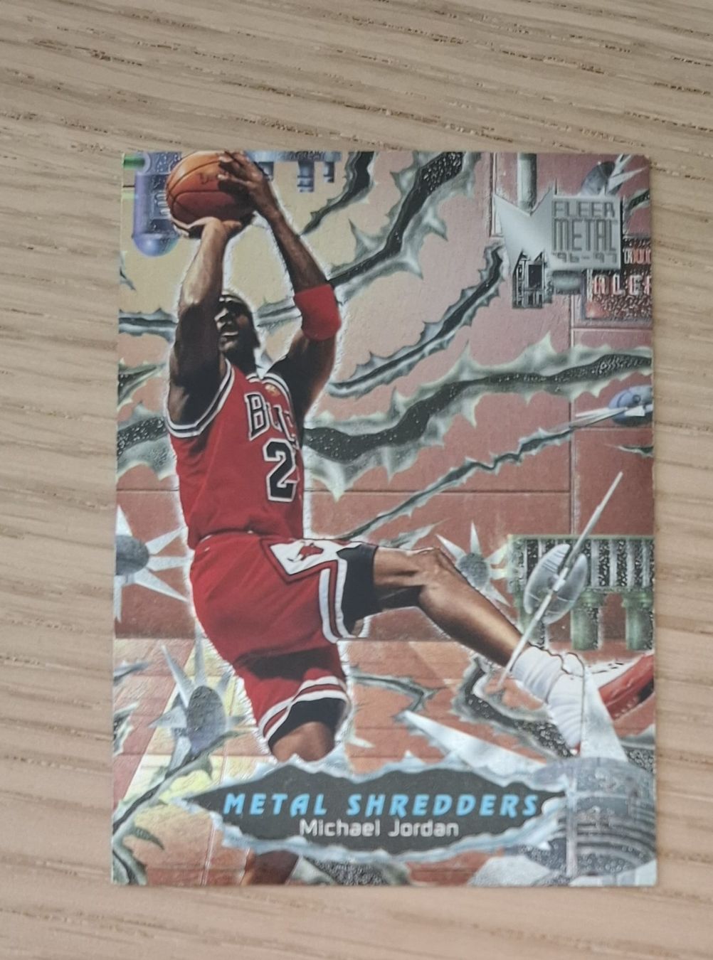 Karten: Michael Jordan Fleer Metal NBA card – Gebraucht aus Vallorbe von ant_75wx 1