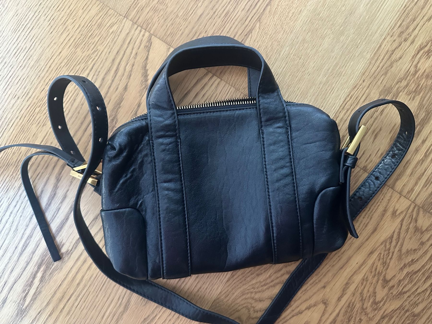 Allsaints Borse: ALLSAINTS Leder Umhängetasche, schwarz, neu – Nuovo (secondo la descrizione) da Winterthur venduto da sima17 3