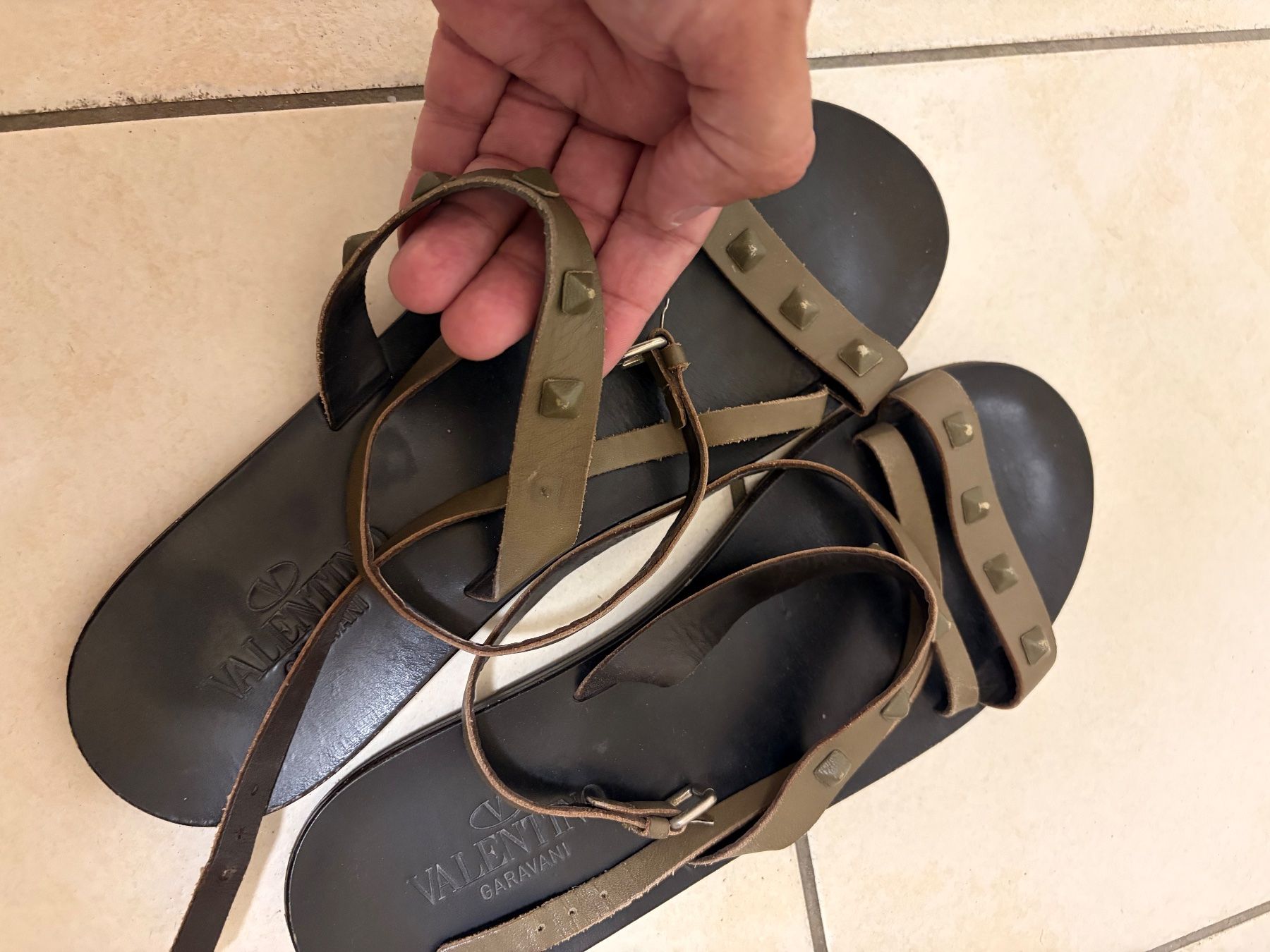 Valentino Herrenschuhe: Valentino Sandalen 44 – Gebraucht aus Basel von Leon_63s 4
