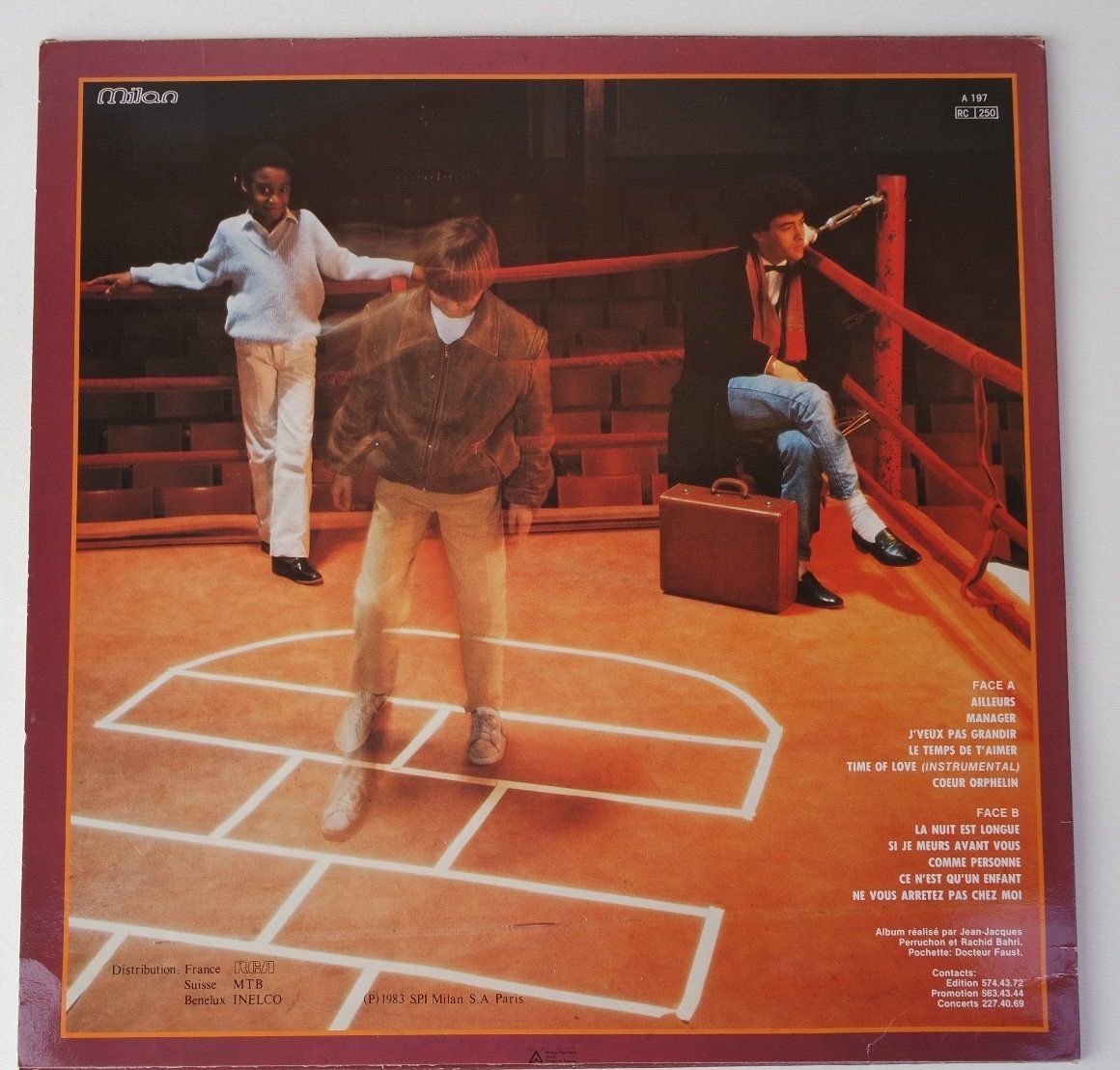 Dischi in vinile: Rachid Bahri     Manager – Usato da Castelrotto venduto da sepiadesign 1