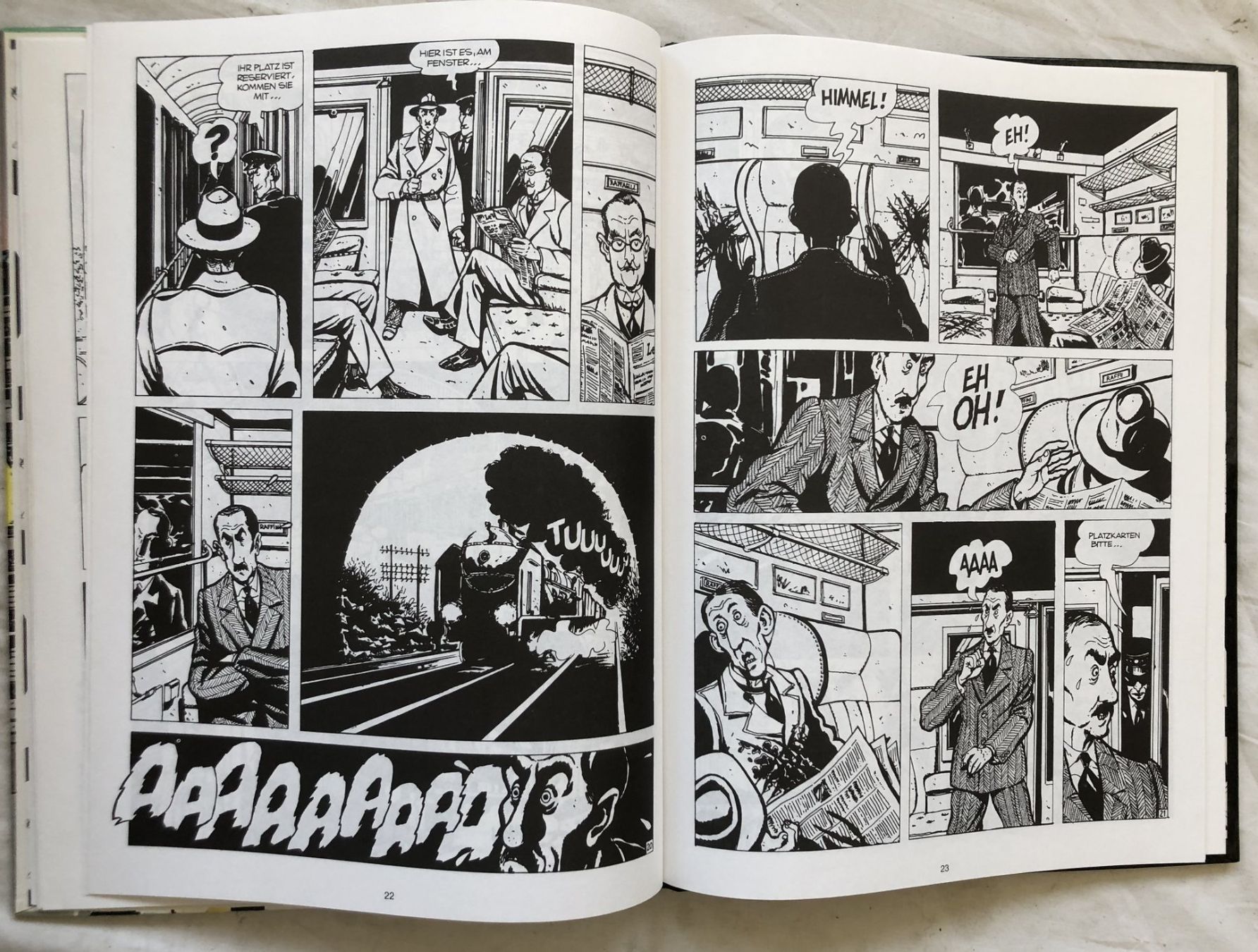 Fumetti: Der Mann mit der Kralle - Comicalbum - HC - Blue Circle – Usato da Schaffhausen venduto da durruti 3