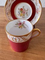 Zarte Sammeltasse Spode Regent England reich bemalt
