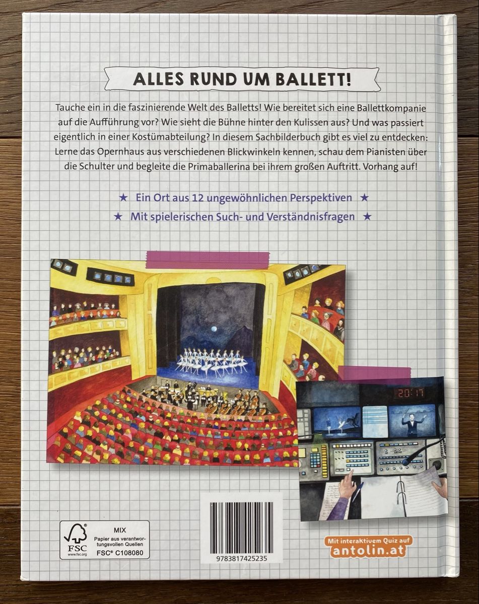 Libri: Bilderbuch Ballett – Usato da Pfäffikon ZH venduto da aveo14 4