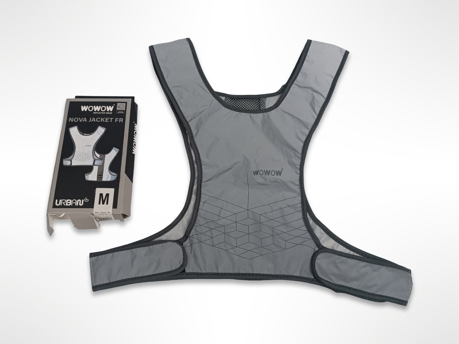 Gilet & Giacche: WOWOW Reflektierende Leuchtweste Grau Gr. M – Nuovo (secondo la descrizione) da Suhr venduto da Restwert_Suhr 1