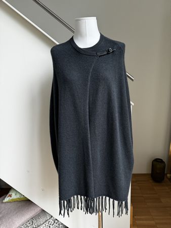FFC Poncho grau/antra Gr.1