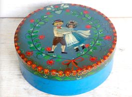 Spanschachtel Dose Holz Hochzeit Art Brut Schachtel Vintage