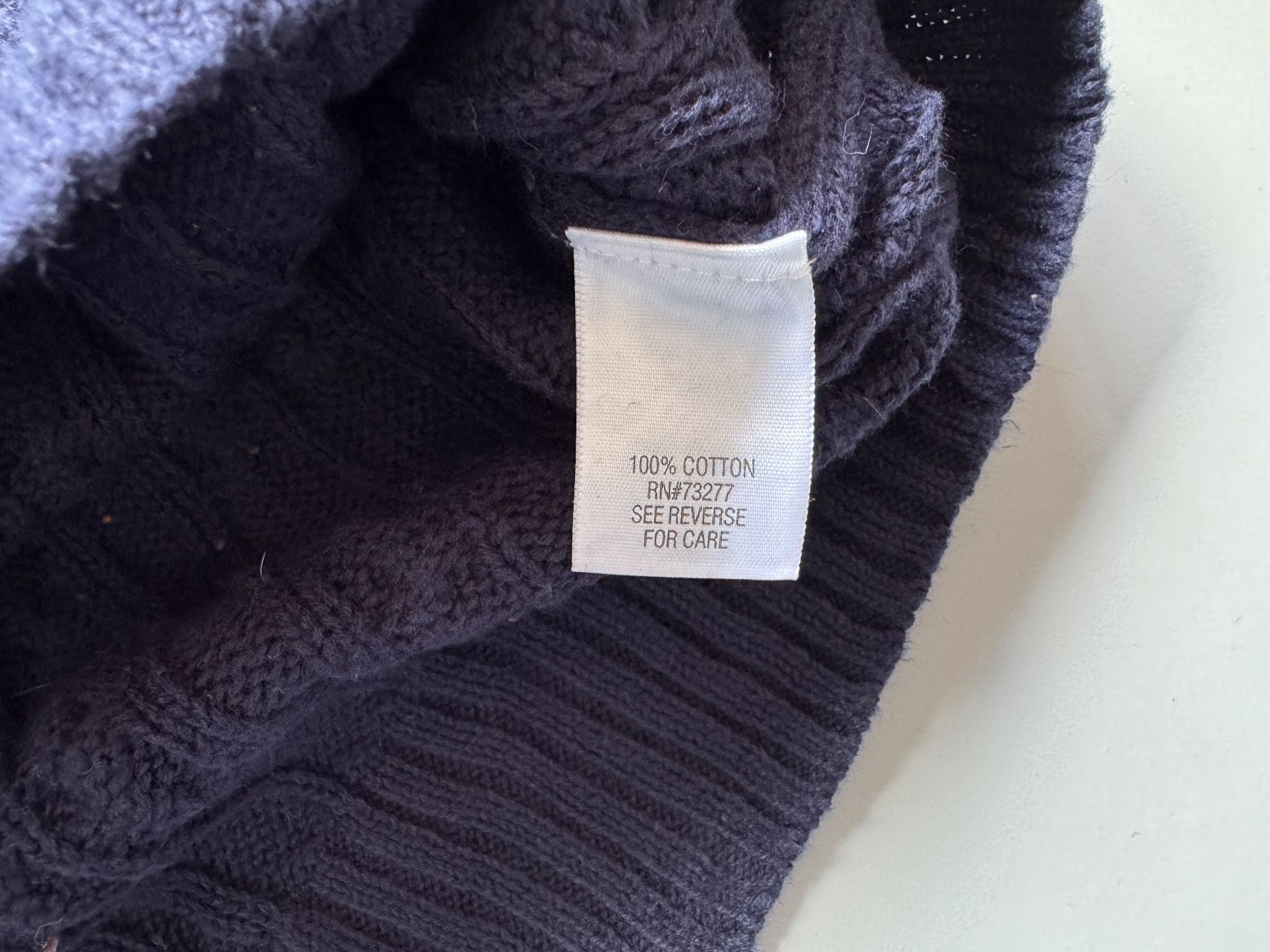 Maglioni & Felpe: Croft and Barrow 100% Cotton pullover cable knit Sz XL – Usato da Neuchâtel venduto da _Easy_to_Find_ 2