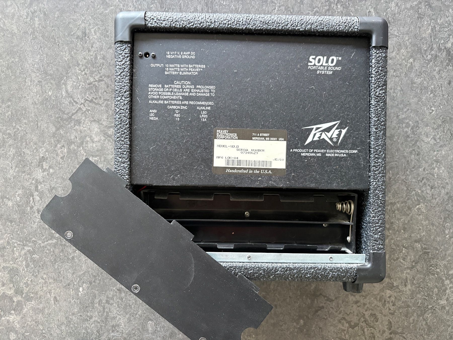 Peavey Amplificatori: Peavey Portable Sound System – Usato da Bern venduto da Videon 2