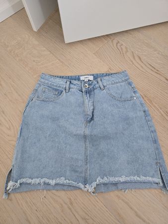 Zebra Jeansrock - Grösse M