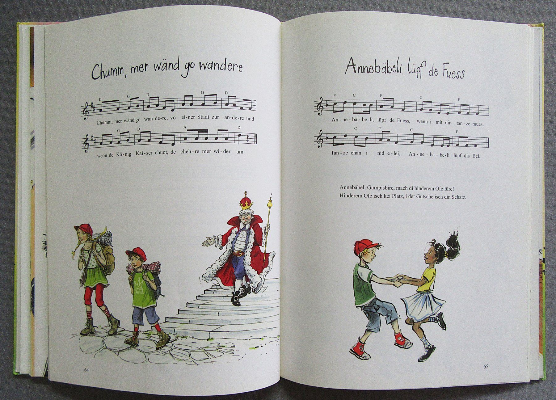 Bücher: Schwizer Chinderlieder - Kinderlieder, ein Schatz fürs Leben – Gebraucht aus Auenstein von Padabimbim 5