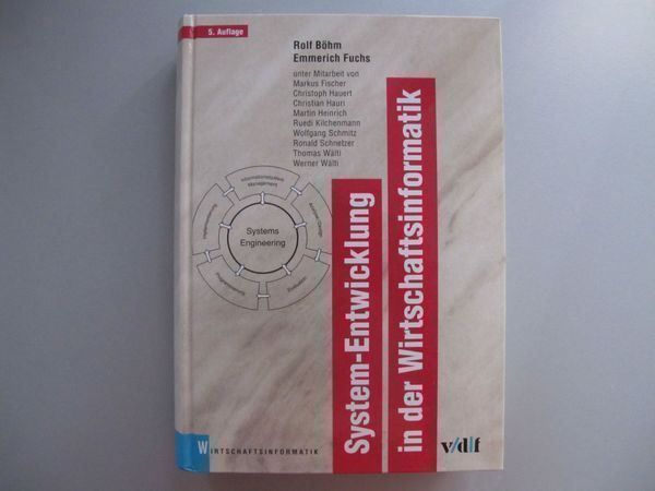 Libri: System-Entwicklung in der Wirtschaftsinformatik – Usato da Langwiesen venduto da Restposten-24