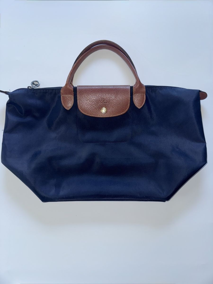 Longchamp Borse da donna: Longchamp Le Pliage M Blau Tasche – Usato da Vionnaz venduto da b_f_d_r_g 1