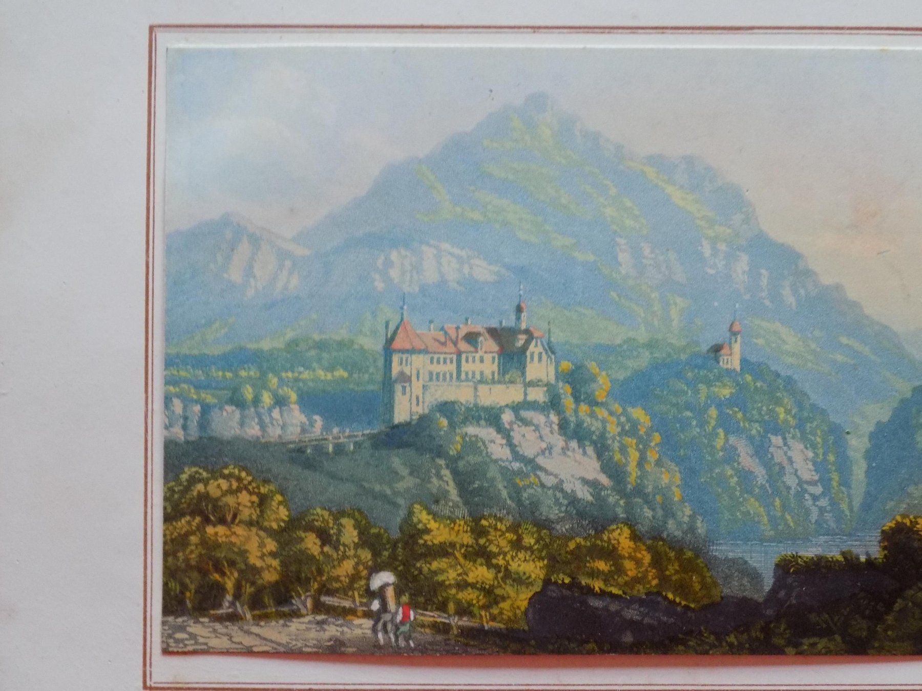 Stiche: Schloss Rhäzüns – Gebraucht aus Risch von Antikfee 2
