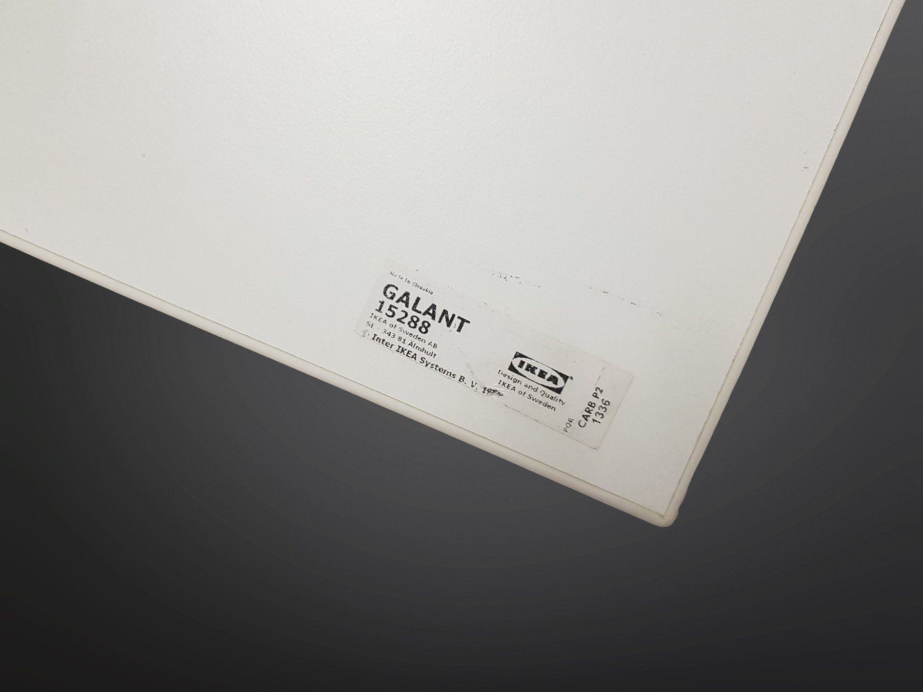 Ikea Bureaux: IKEA Galant Eck-Schreibtisch weiss – D'occasion à Suhr par Restwert_Suhr 2