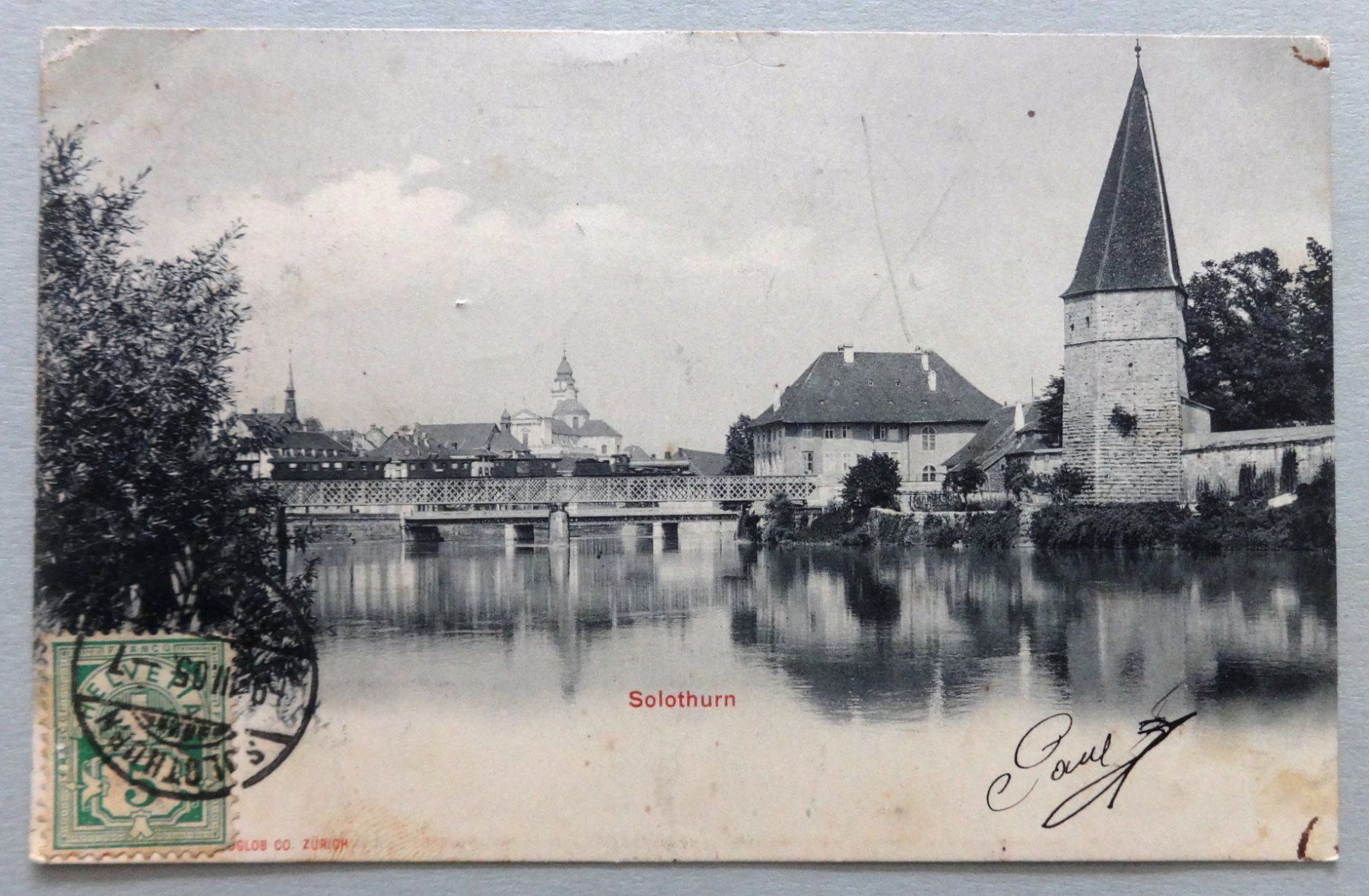 Cartoline postali: Solothurn – Difettoso da Fétigny venduto da Billy2miny