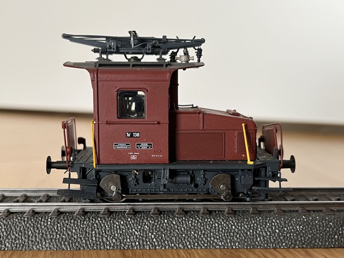 Brawa Modellini di ferrovie: SBB Te III Brawa AC Digital Mängel – Usato da Basel venduto da Re620_11627 3