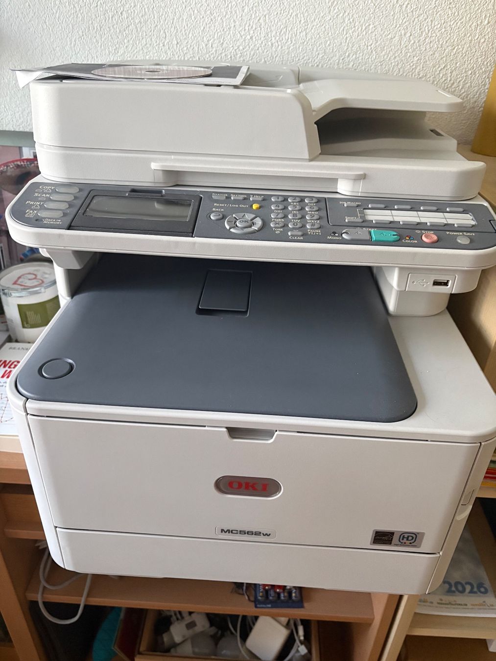 Oki Stampanti: Multifunktionsdrucker OKI MC562w mit Ersatztoner gebraucht – Usato da Stein AG venduto da 0065Tage