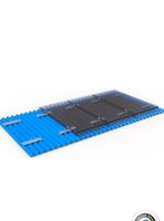 Solarmodul Alu Halterung für Trapezblech Dach