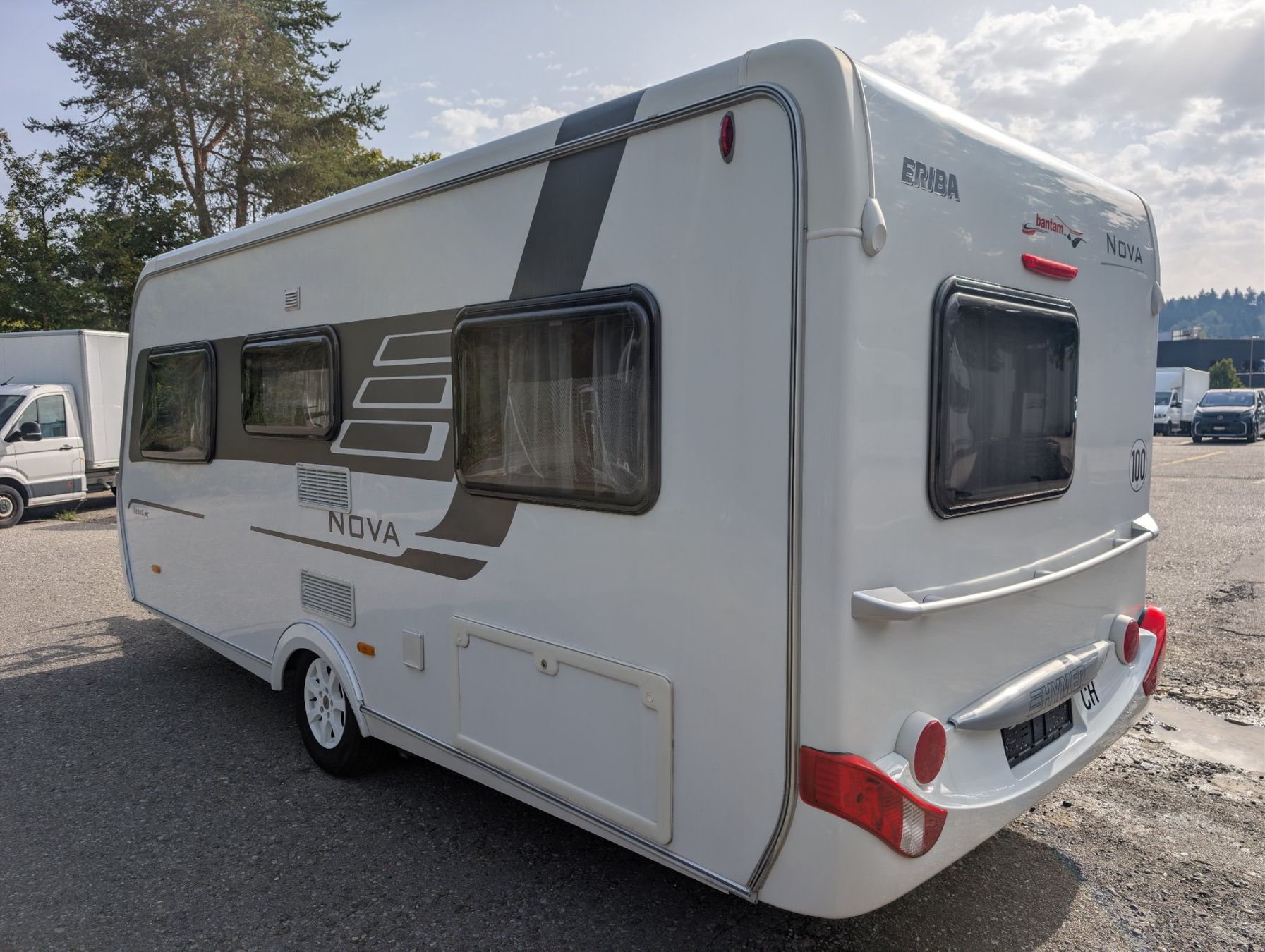 Eriba Veicoli da campeggio: Wohnwagen ERIBA Nova 465 – Usato da Winterthur venduto da MCW 1