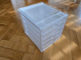 Schubladenbox transparent (ca. 28.3 x 31.3 cm)