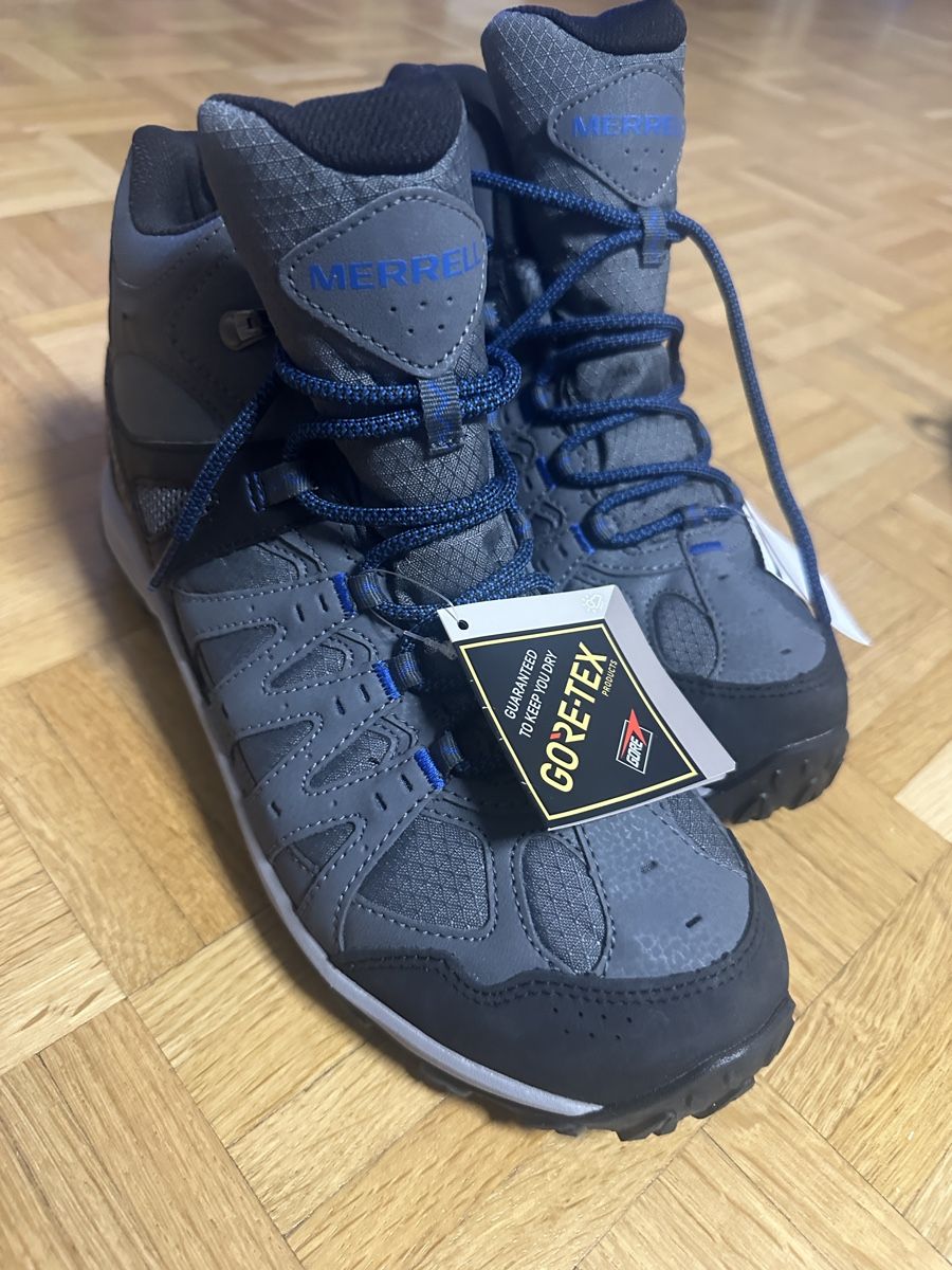 Merrell Scarpe da uomo: Merrell Accentor 3 Sport Mid Goretex, Trekkingsch, grau, 45 – Nuovo e nell'imballaggio originale da Neuchatel venduto da feta_ze 5