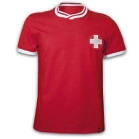 Retro Fussball Trikot Nati Schweiz - Suisse - Svizzera - SUI (Neu und ...