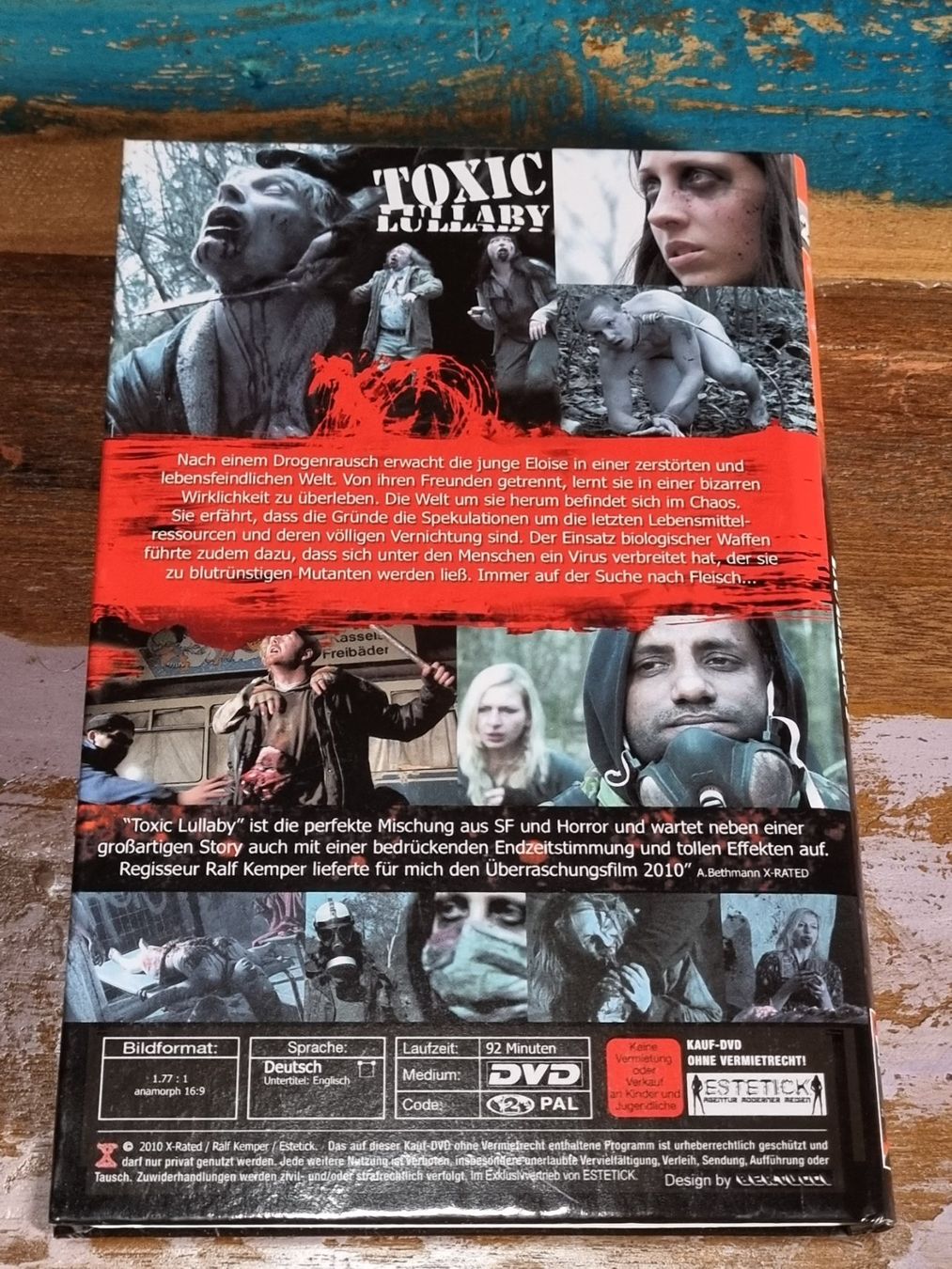 Tutti i DVDs: Toxic Lullaby, DVD grosse Hartbox Horror – Usato da Winterthur venduto da Belzarek 1