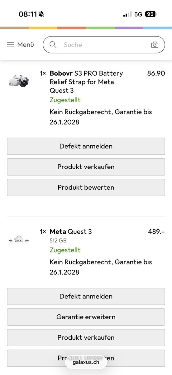 Meta Casco VR: Meta Quest 3, 512 GB – Nuovo (secondo la descrizione) da St. Gallen venduto da rob_58kq 2