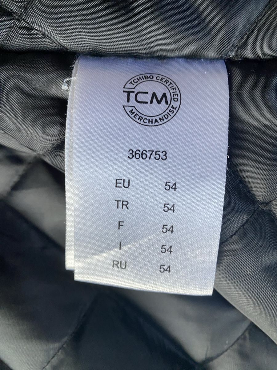 Tchibo Cappotti: Herren Wintermantel Tchibo Essentials grau Grösse 54 – Usato da Ossingen venduto da Blabaer 2