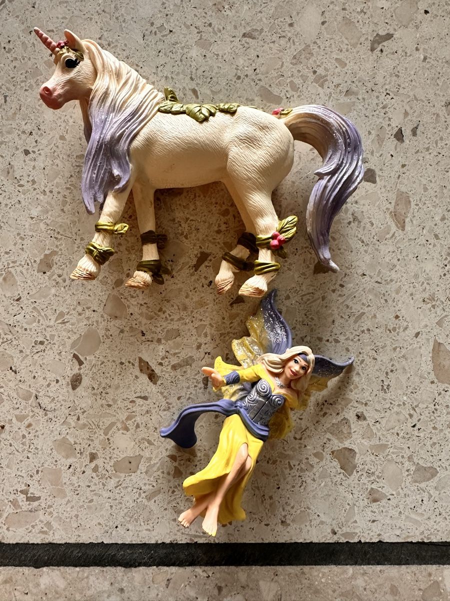 Schleich Spielzeuge: Schleich Einhorn mit Fee – Gebraucht aus Stäfa von Oster_glocke 2