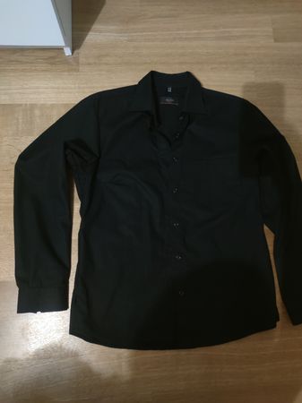 Greiff Damen Bluse, schwarz, Grösse 38