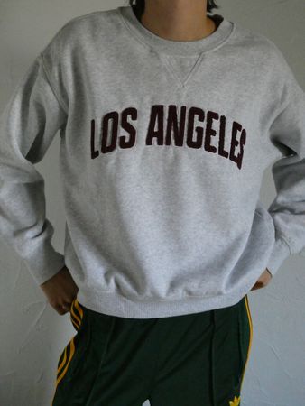 Pull gris H&M Los Angeles, taille S