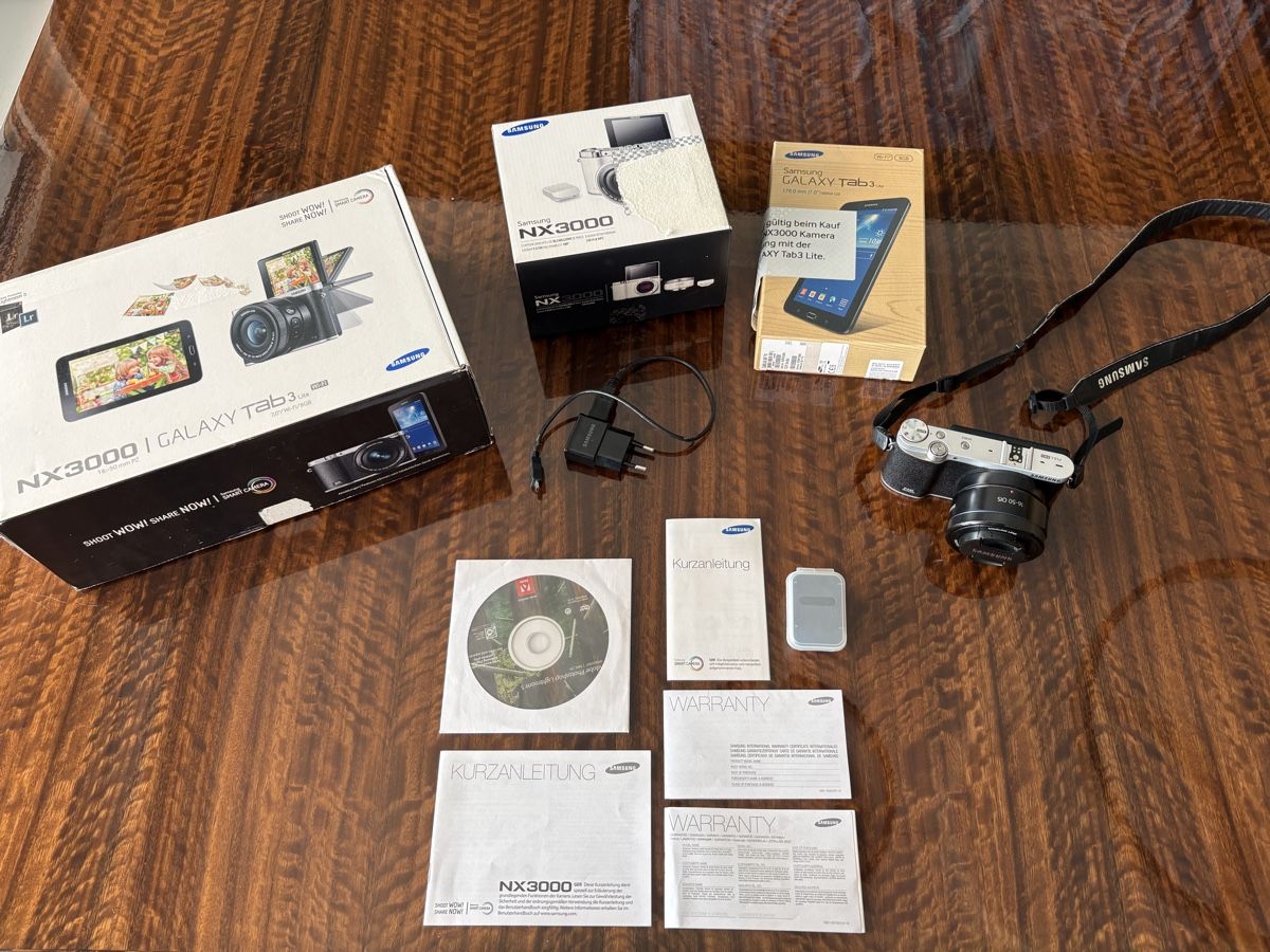 Samsung Fotocamera: Samsung Kamera NX3000 mit Originalverpackung – Usato da Meilen venduto da AlexandraMarahrens 6