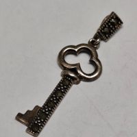 Vintage Pendentif Anhänger aus massivem Silber #A6