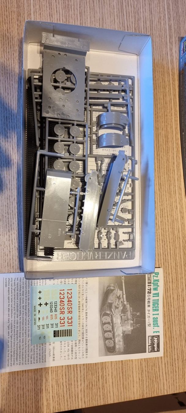 Kit di modellismo & Modellini statici: Tiger I ausf. E Hasegawa 1:72 – Nuovo (secondo la descrizione) da Sattel venduto da B7u 1