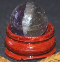 Deko - Heilstein – A-1239 Amethyst 17mm mit Sockel