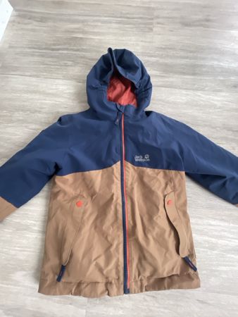 Jack Wolfskin Jacke blau braun Grösse 116