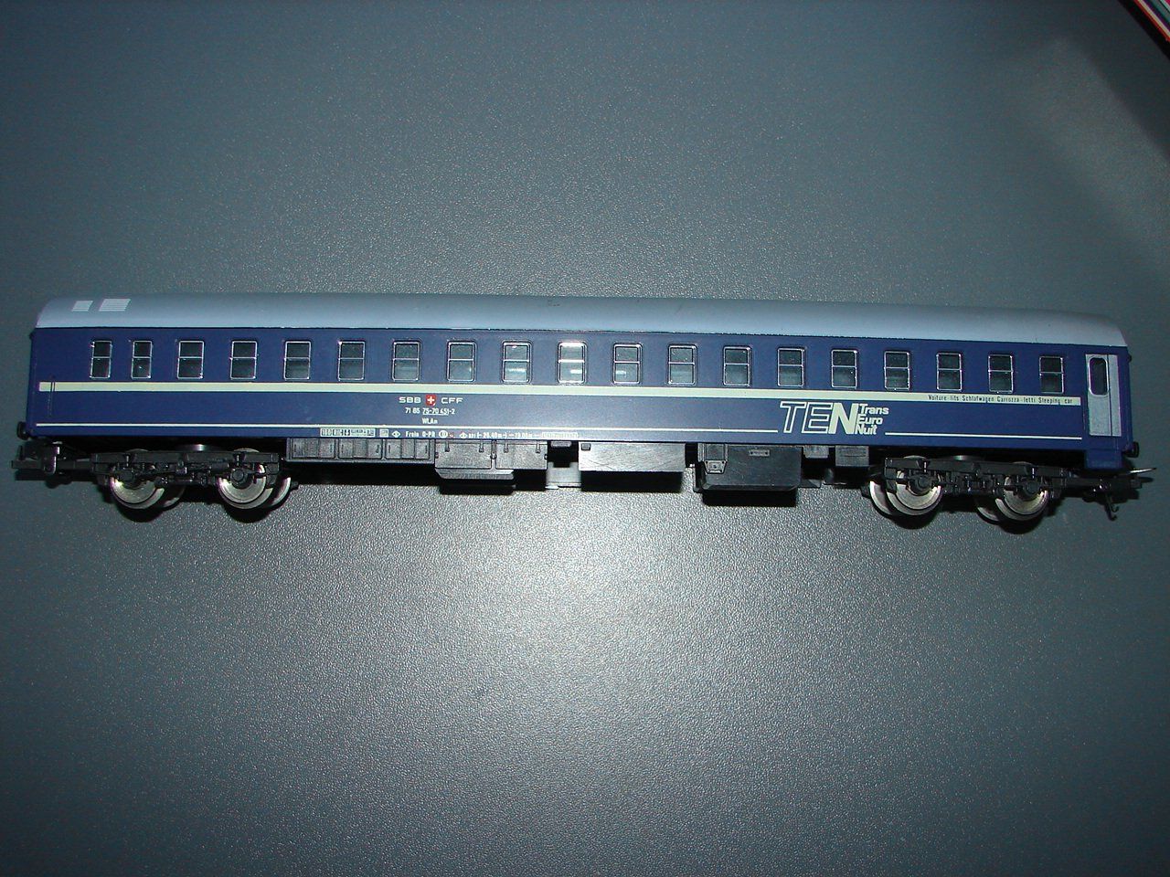 Lima Modellini di ferrovie: Lima TEN Schlafwagen H0 309237 – Usato da Murten venduto da Dani_4-19 3