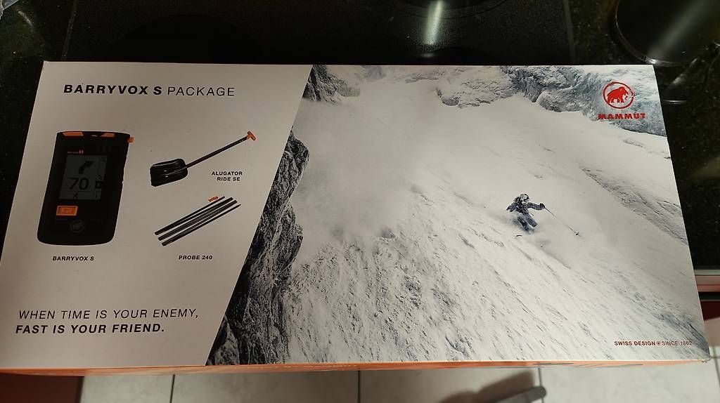 Mammut GPS & Messgeräte: Mammut Barryvox S package (NEW) – Neu und originalverpackt aus Bülach von lau_zd5m
