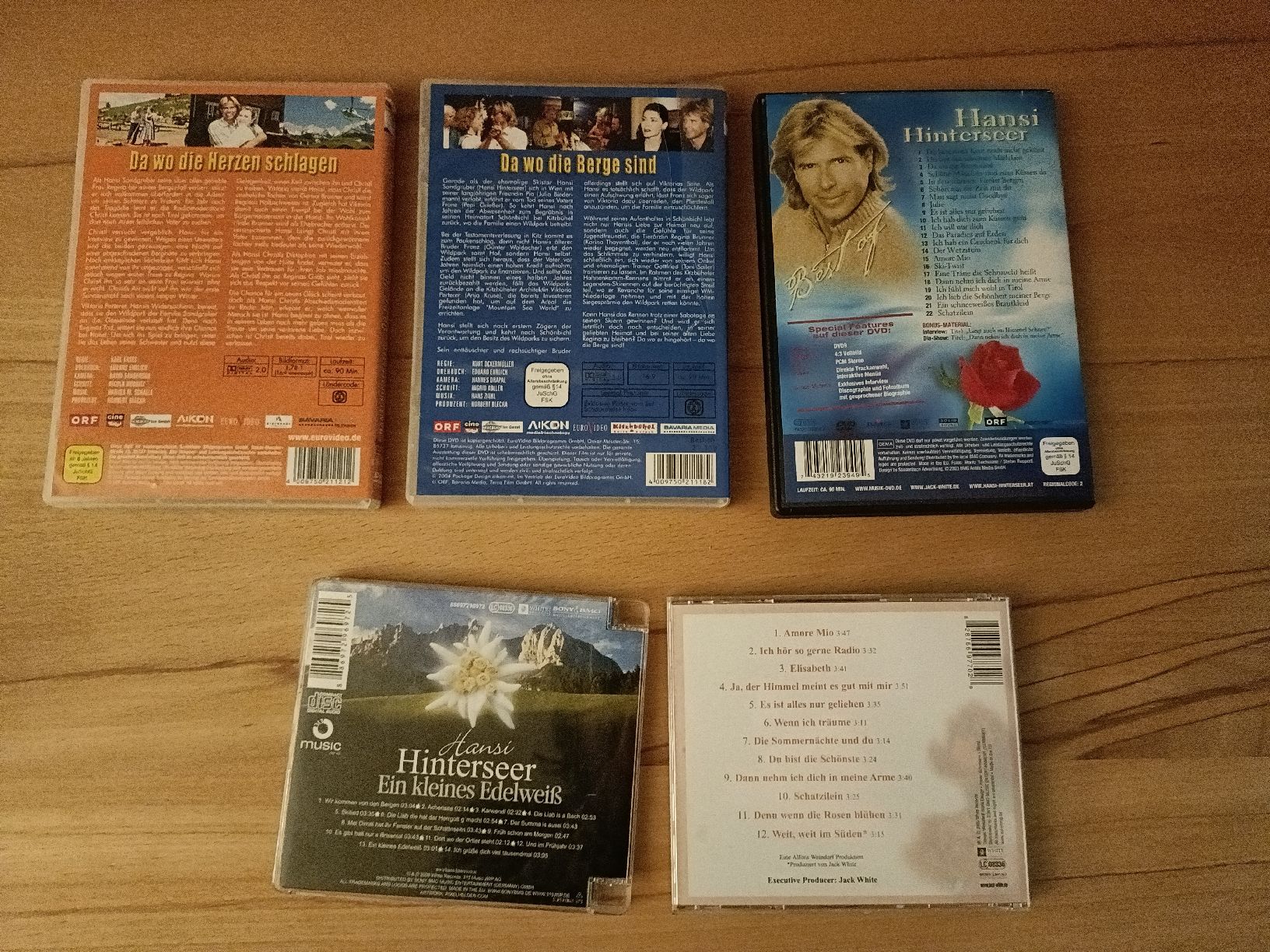 CDs: Hansi Hinterseer DVD + CD – Gebraucht aus Gossau SG von scania1509 1