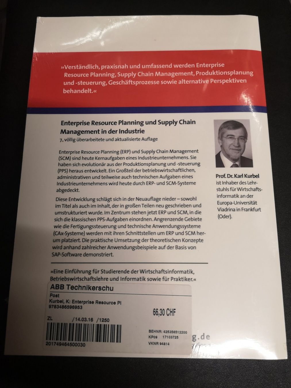 Libri: Enterprise Resource Planning und Supply Chain Management – Nuovo e nell'imballaggio originale da Full-Reuenthal venduto da BroccoliAG 1