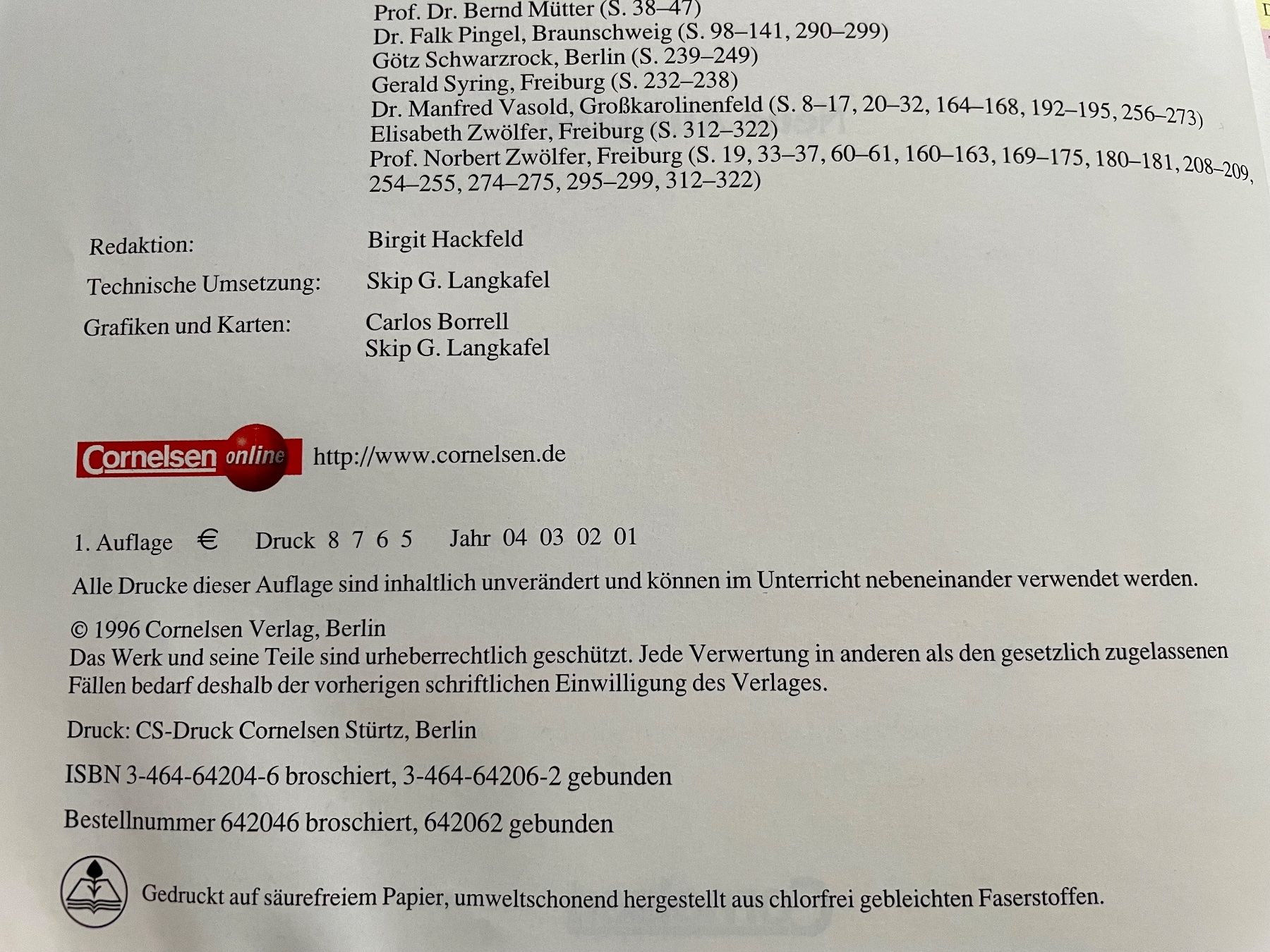 Libri: Geschichtsbuch 4 neue Auflage – Usato da Hüntwangen venduto da fra_7nd2 3