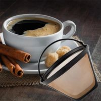 Dauerfilter 5stück Kaffeefilter aus hitzebeständigem Edelsta