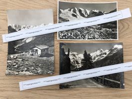 Bernina Diavolezza Piz Palü Paradies alt AK