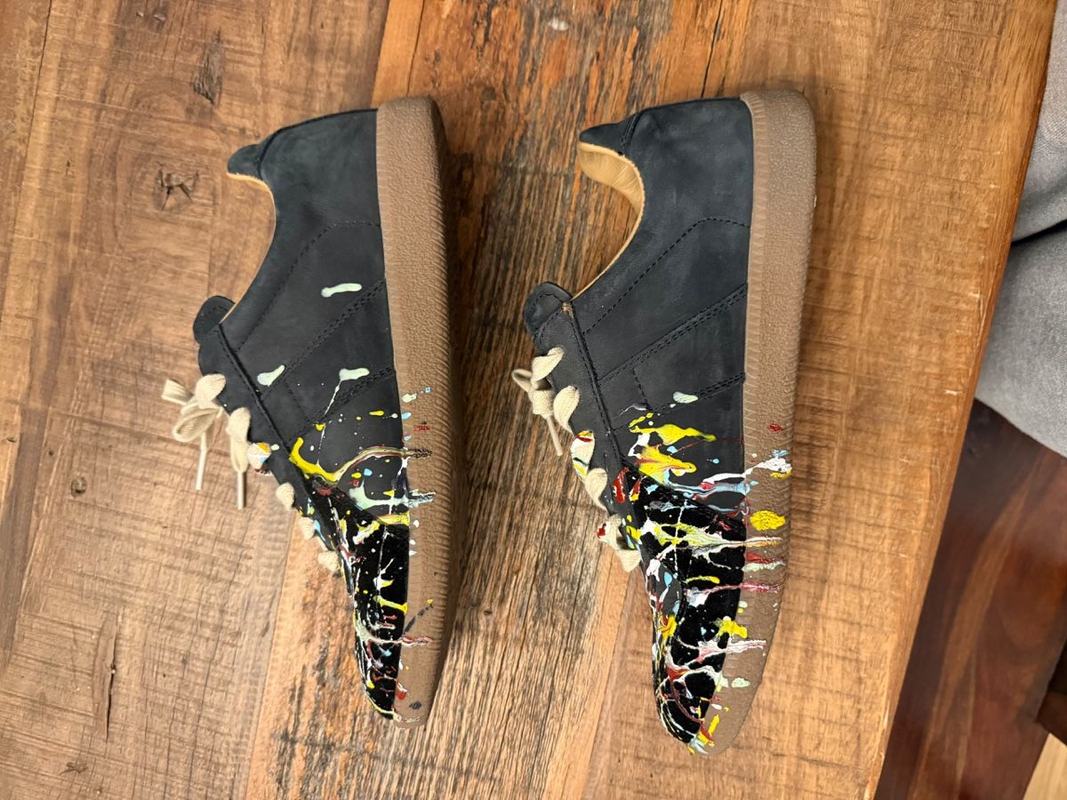 Maison Margiela Herrenschuhe: Margiela Paint Splatter Gats – Neu (gemäss Beschreibung) aus Zollikerberg von max_k8gv 4
