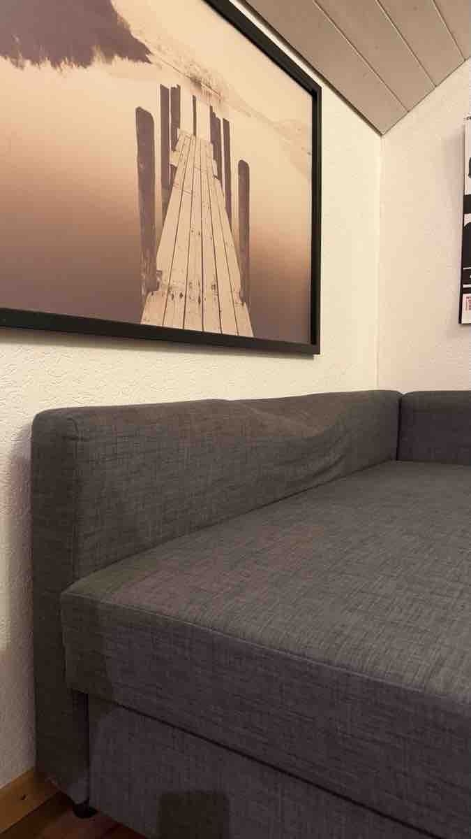 Ikea Sofas: Bettsofa in Grau mit Schlaffunktion – D'occasion à Schmidrüti par Prismagepard69 4