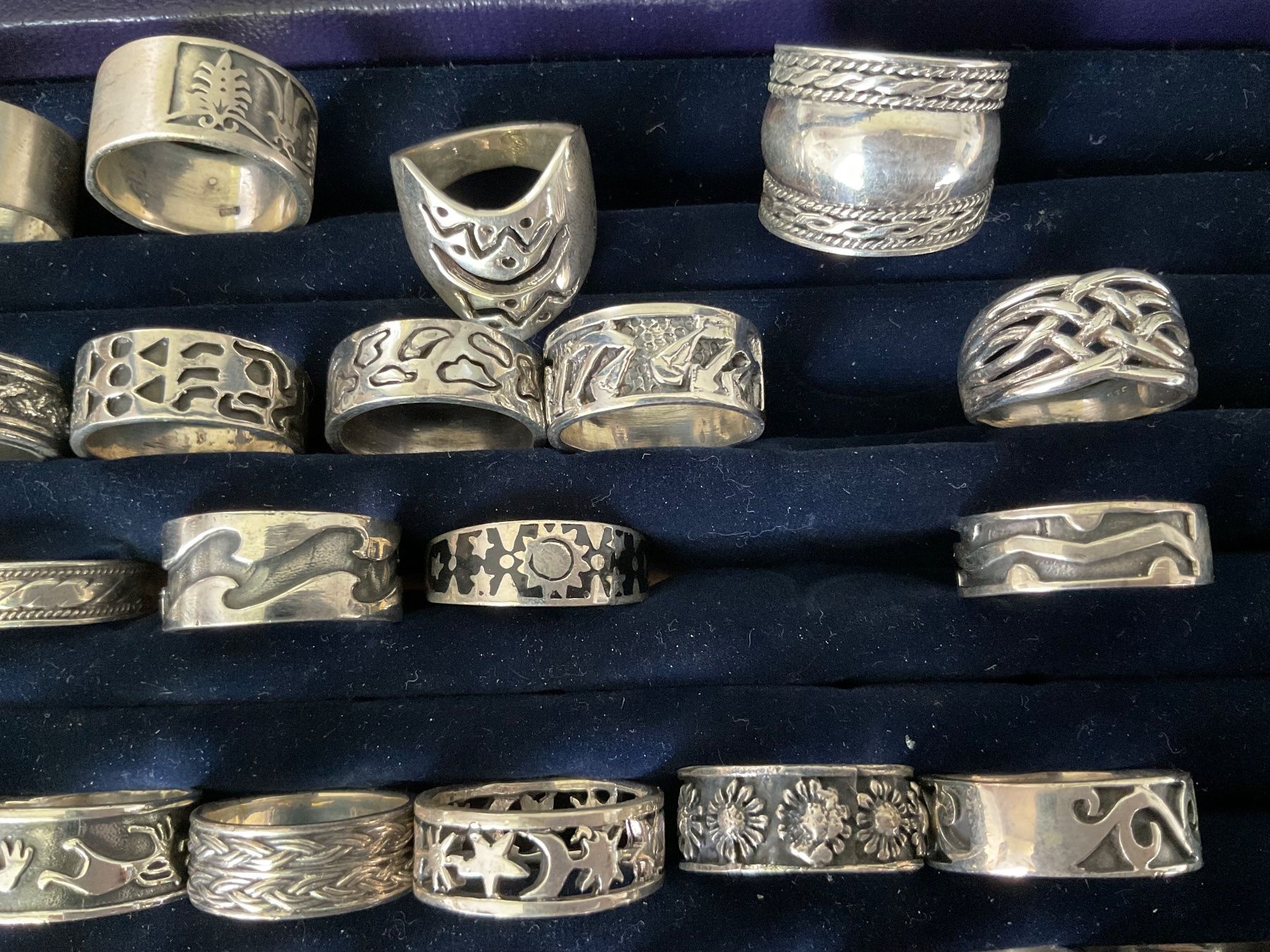 Altri gioielli: Silberringe Bandringe 925 Silber Konvolut Silberschmuck – Usato da biberist venduto da antoniaf01 4